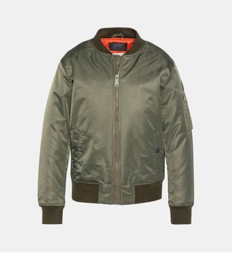 Blouson bomber MA-1 enfant - Schott - Kaki