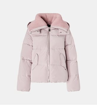 Caban évasé en tissu technique déperlant - Pinko - Violet