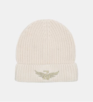 Bonnet en tricot - Zadig&Voltaire Kids - Crème