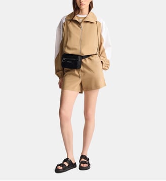 Blouson aleria col capuche coupe regular - Fusalp - Savane et neige