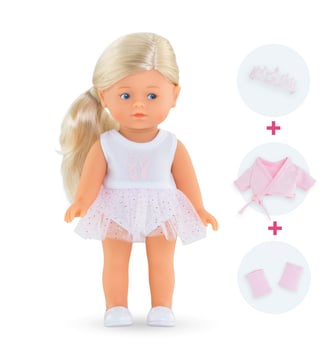 Coffret Poupée Mini Corolline Rosy Ballerine - Corolle - Multicolore