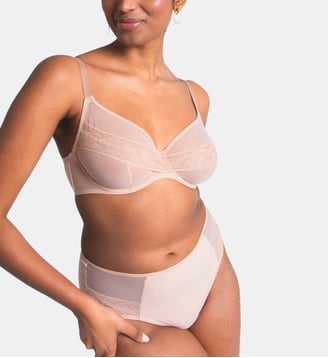 Shorty-tanga Nudité nude - Maison Lejaby - Manhattan