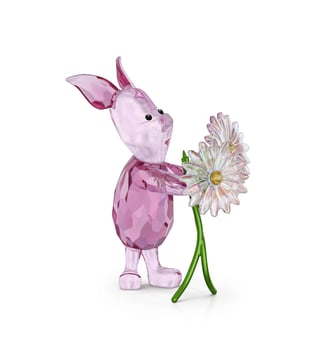 Winnie The Pooh Piglet, Figurine, Rose - Swarovski - Pink