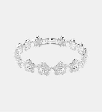 Bracelet Ariana Grande x Swarovski, Fleur, Métal rhodié - Swarovski - White et rrhodium plated