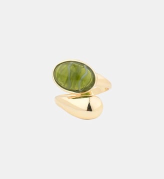 Bague cabochon vert - Balaboosté - Vert