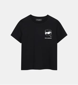 Tee-shirt manches courtes - Karl Lagerfeld Kids - Black
