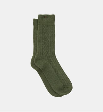 Chaussettes en laine - Billybelt - Vert kaki