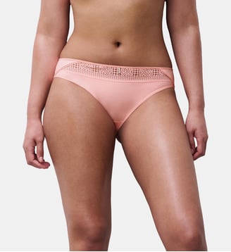 Slip avec bijou - Chantelle - Fluor pink