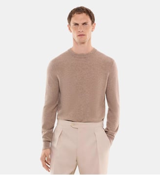 Pull col rond en cachemire - Fursac - Ficelle