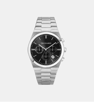Montre multifonction T-MILANO - Trussardi - Noir et multi finition