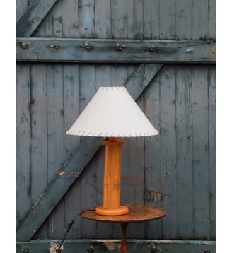 Lampe à poser Suzanne N°17- Produit chiné - Debongout - Bois