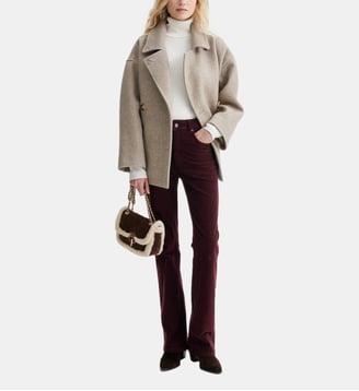 Manteau Ferman - Vanessa Bruno - Greige
