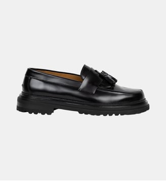 Mocassins Maël Cuir Glacé - Bobbies - Noir siyah