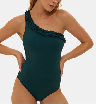 Maillot de bain 1 pièce sans armature - Emeraude - Simone Pérèle - Vert