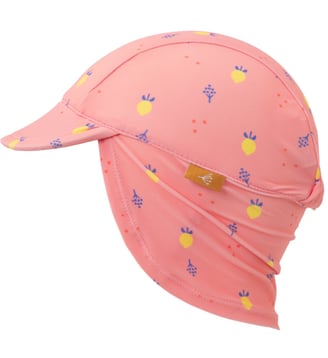 Casquette anti-UV protège nuque - Fresk - Rose