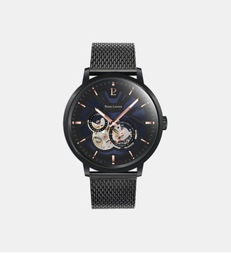 Montre automatique Trio Noir 335B469 - Pierre Lannier - Noir