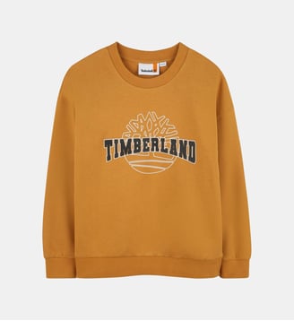 Sweat-shirt avec imprimé - Timberland - Yellow boots