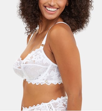 Soutien-gorge avec armatures Arum Prima - Sans Complexe - Blanc et rouge