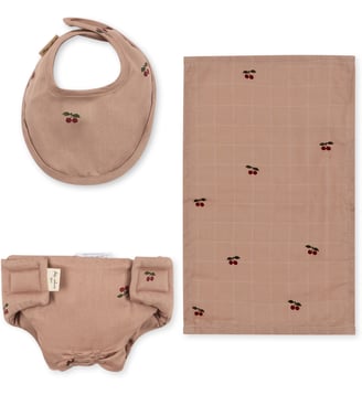 Set nurserie pour poupée - Konges Slojd - Rose