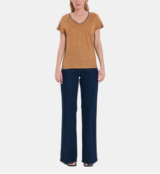 Top Tressie Tabac - Zapa - Tabac