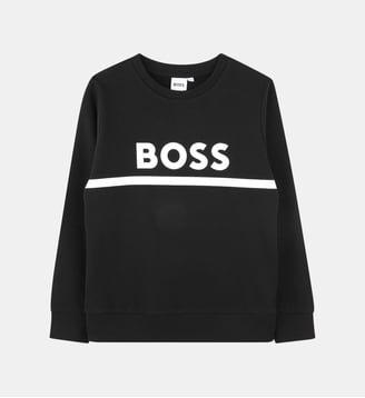 Sweat en molleton - BOSS Kidswear - Black