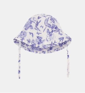 Bob -  coton imprimé inspiration toile de jouy - Tartine Et Chocolat - Bleu