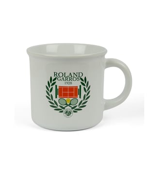 Mug couronne - Roland-Garros - Blanc