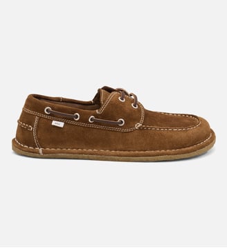 Chaussures Bateau unisexes en Cuir De Veau - AMI Paris - Caramel