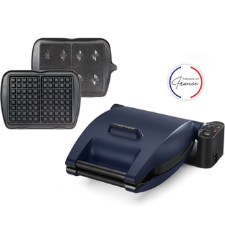 Gaufrier, gaufrette premium gaufres bleu abysse - Lagrange - Standard