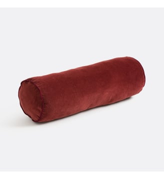 Coussin boudin en velours La Redoute Interieurs