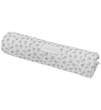 Drap housse pour nacelle et Lange - Pasito a pasito - Gris