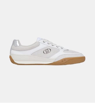 Sneakers en daim - Liu Jo - Blanc