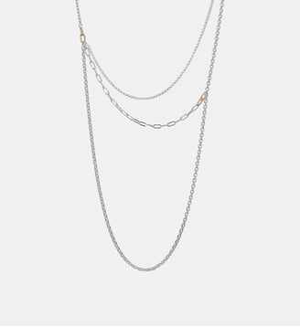 Collier Argent & Or Maxima Trois Rangs - Arthus Bertrand - Argent