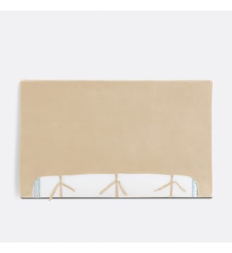 Housse de tête de lit velours - La Redoute Interieurs - Beige