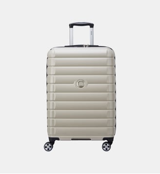 Valise rigide extensible 4R 66 cm - Delsey Paris - Écru