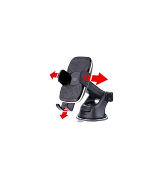 Support smartphone Téléscopique premium 3 en 1 noir - TNB - Standard