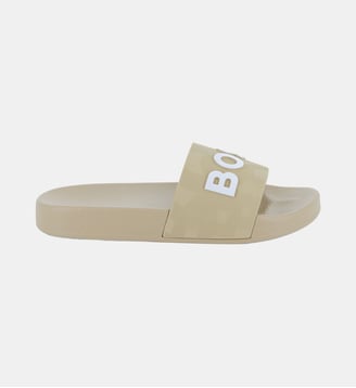 Claquettes siglées - BOSS Kidswear - Sand