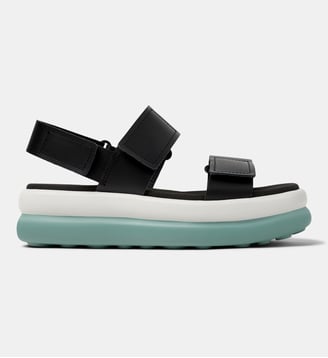 Sandales Pelotas Flota Up cuir - Camper - Noir