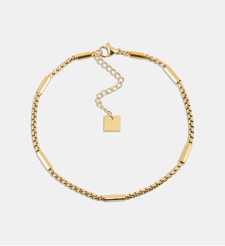 Chaîne de cheville Florette  en Acier doré - Zag Bijoux - Doré