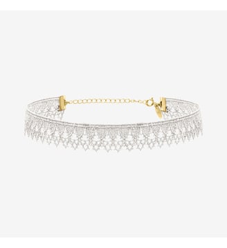 Collier choker doré Penelope - LACE - Caroline Najman - Doré