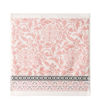 Carré visage Charme - Le Jacquard Francais - Pivoine