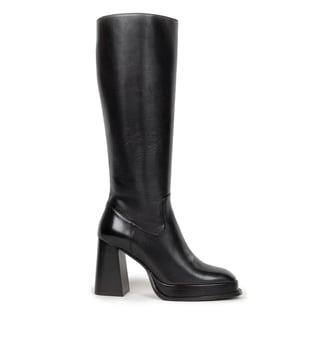 Bottes Callie Cuir d Agneau - Bobbies - Noir