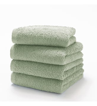 Lot 4 serviettes d'invité éponge 500g/m2 La Redoute Interieurs