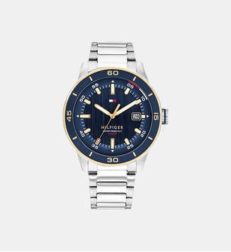 Montre Remy Bleu foncé 1792229 - Tommy Hilfiger - Argenté