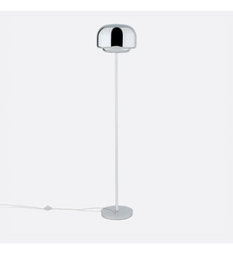 Lampadaire en métal fer chrome - La Redoute Interieurs - Chrome