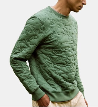 Sweat BUSSY - Faguo - Vert sapin