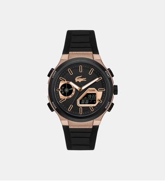 Montre LC33 Noir 2011517 - Lacoste - Doré rosé