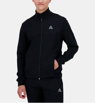 Sweat zippé Coq d'Argent - Le Coq Sportif - Noir