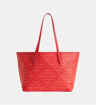 Sac Z Shopper XL Monogram - Zadig&Voltaire - Rouge love