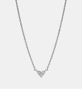 Collier Cœur Trois Pierres - Pandora - Argenté